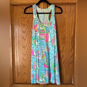 Lilly Pulitzer small swing dress in Ugotta Regatta